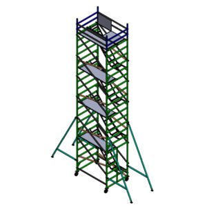 Aluminium Mobile Scaffolding Price 10m Working Height