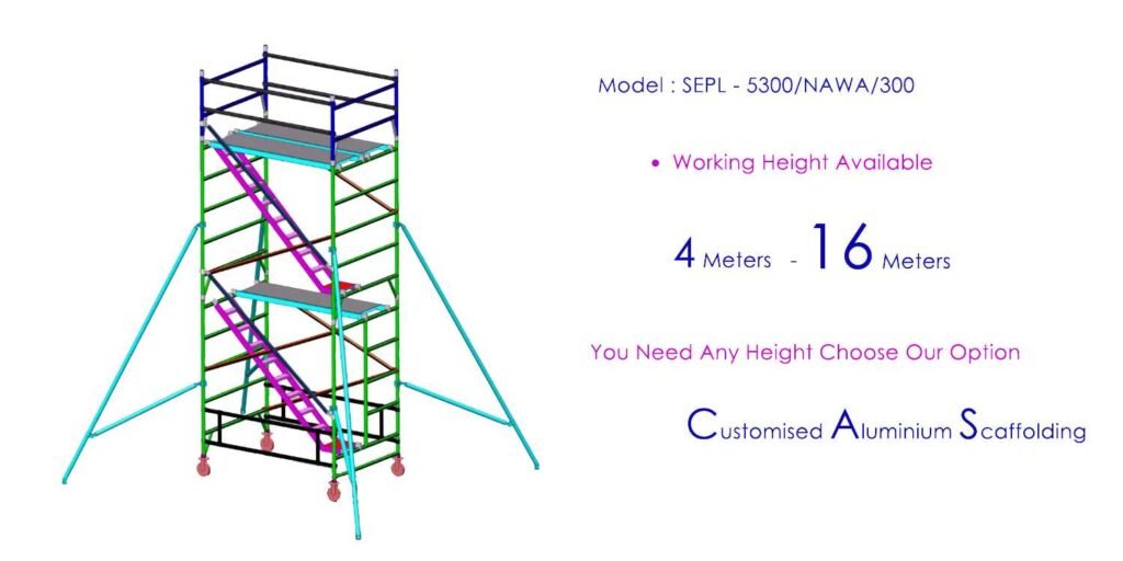 5300 Aluminium Scaffolding Model